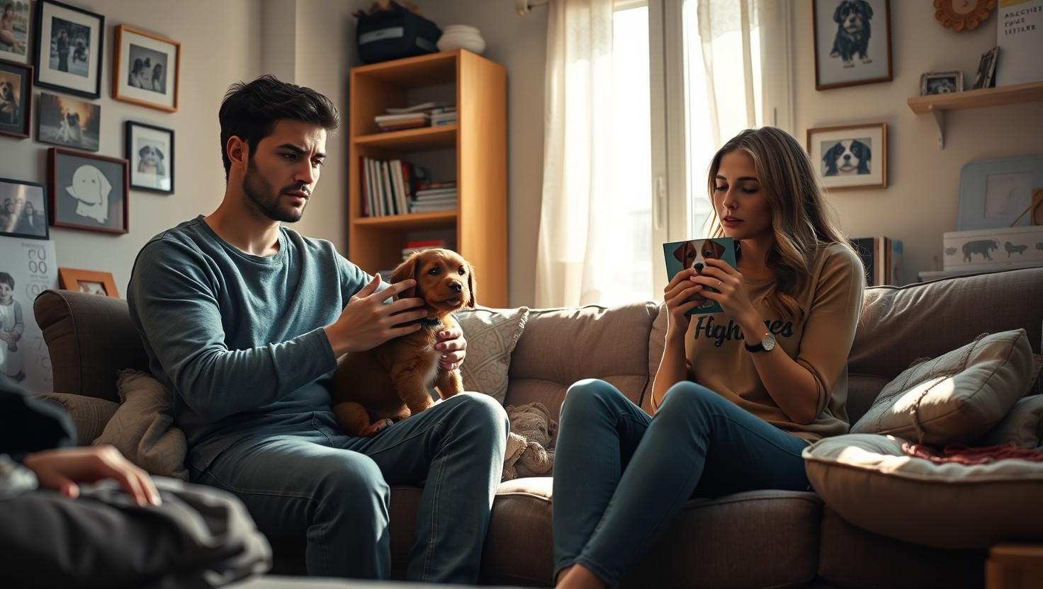 AITA for Refusing to Let Girlfriend Adopt New Puppy in Cramped Apartment?