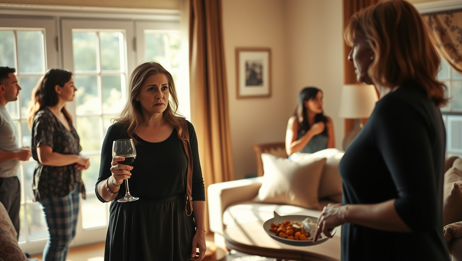 Confronting Family Friend for Inappropriate Behavior: AITA at Casual Gathering?