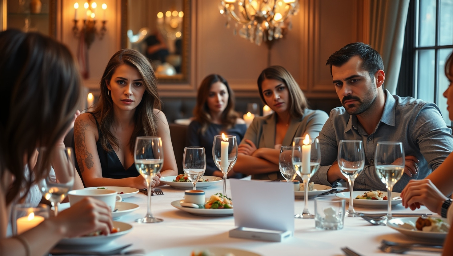 Unfairly Splitting Dinner Bill Causes Heated Argument Among Friends