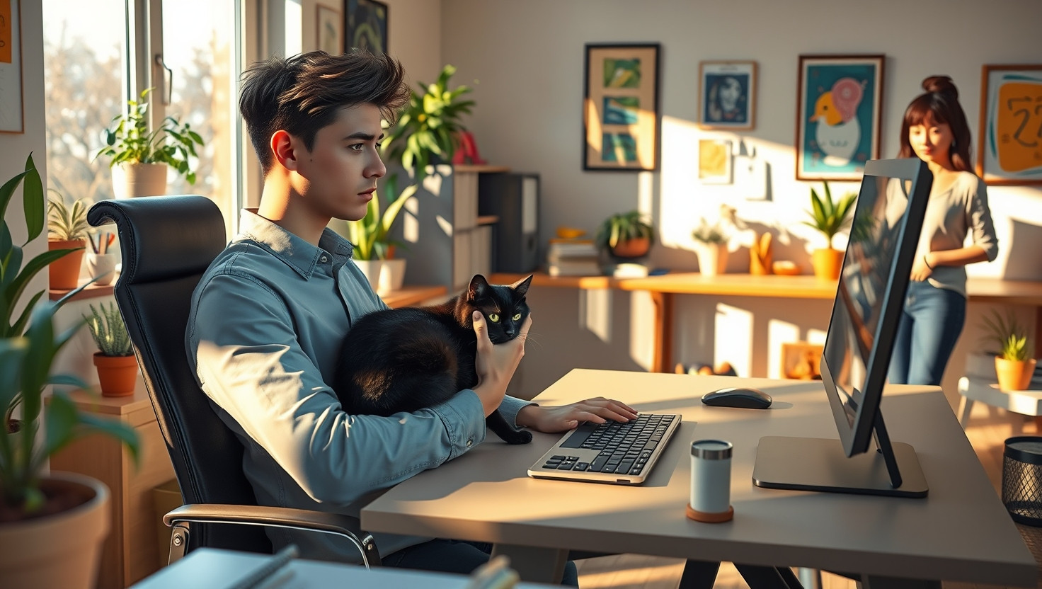 Coworker Wants to Adopt Office Cat Im Bonded With: AITA for Saying No?