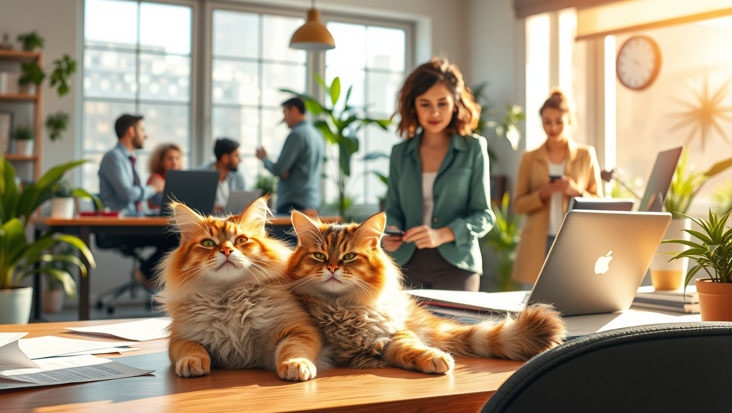 Office Dilemma: Allergies vs. Office Cat Harmony