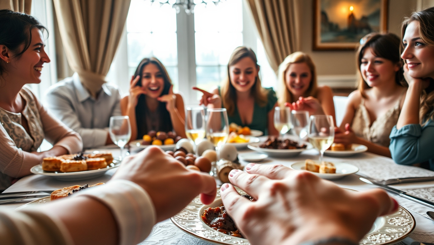 Family Secret Dessert Drama at Friends Dinner Party: AITA?