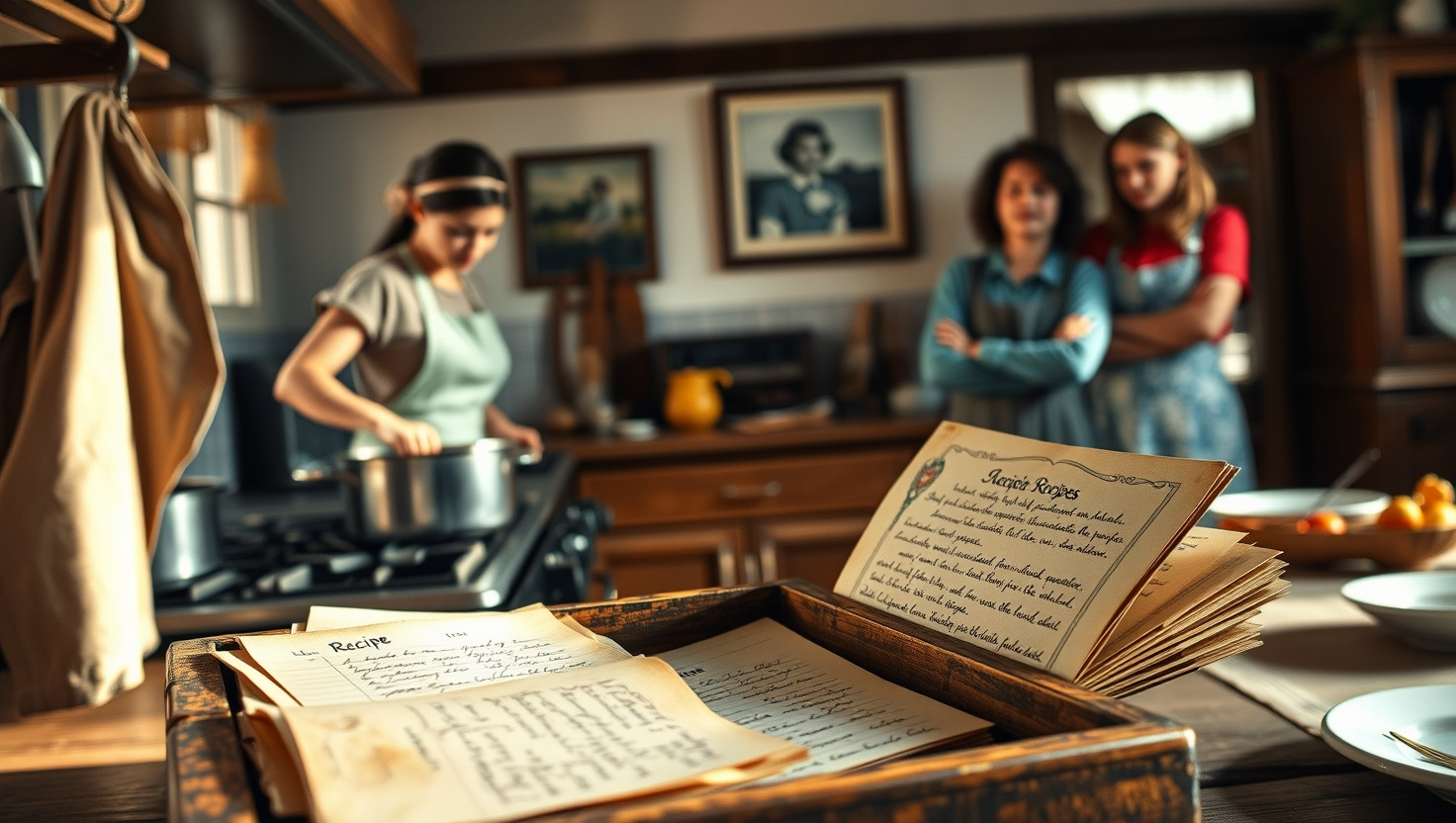 Should I Share Our Familys Heirloom Recipes for Sisters High-Profile Event?