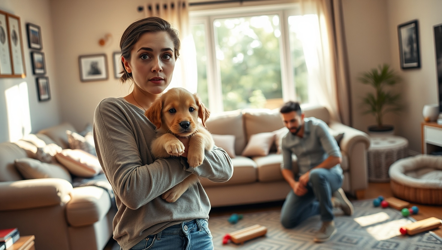 Partner Surprises Me with Puppy Without Approval - AITA for Wanting to Return It?