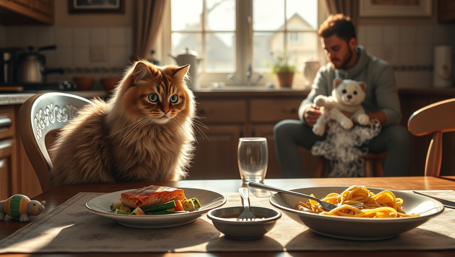 Choosing Fluffy Over My Partner: WIBTA for Prioritizing My Cats Dinner?