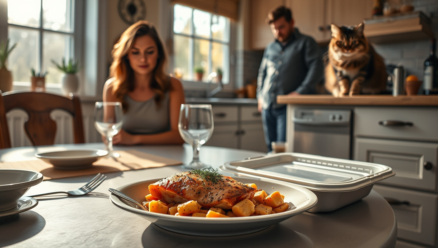 Choosing Cat Over Partner: AITA for Serving Gourmet Meals to My Cat but Neglecting My Partners Dinners?