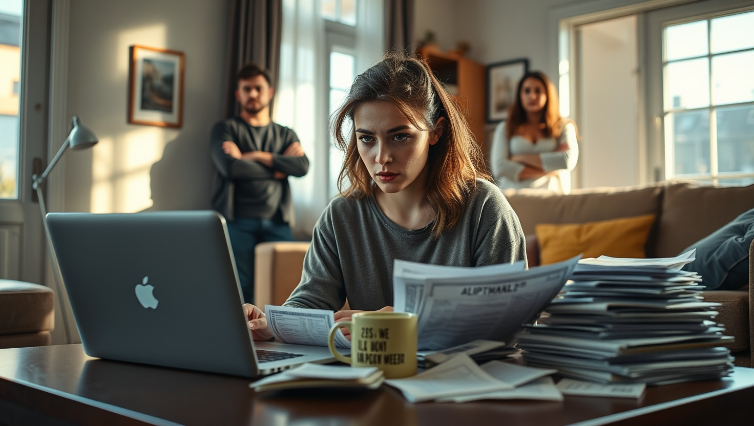 Struggling Roommate Faces Backlash Over Unequal Bill Splitting