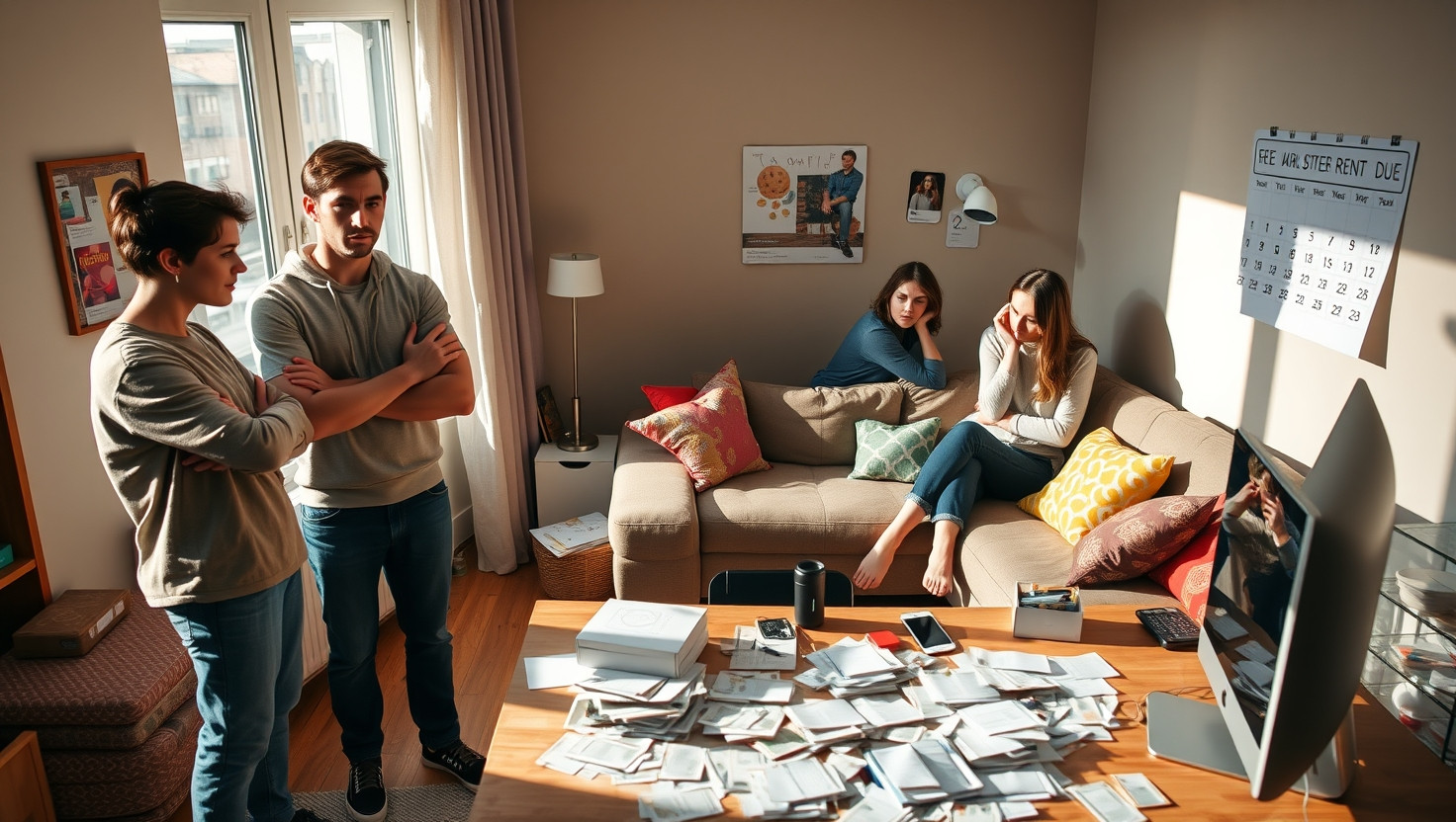 AITA for Objecting to Unequal Rent Split with Friends Partners Moving In?