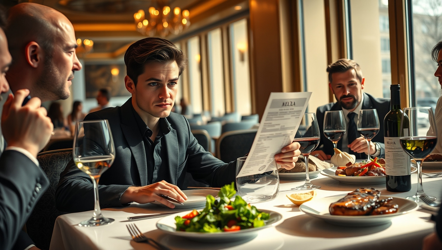 Debating Fairness: Splitting Bill Evenly After Friends Ordered Pricey Dishes