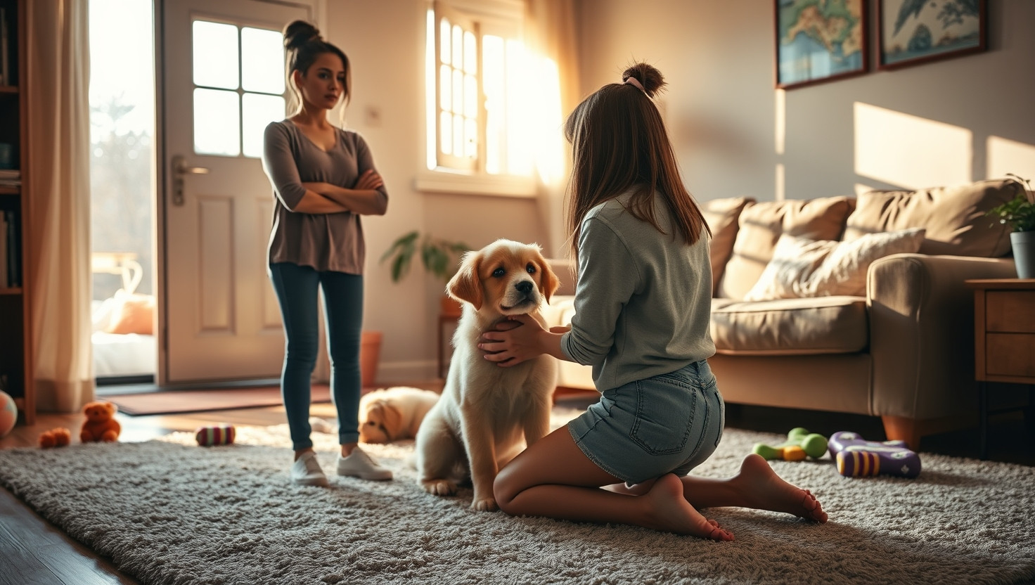 Should I Say No to My Friend Adopting a Puppy Without Asking Me First?