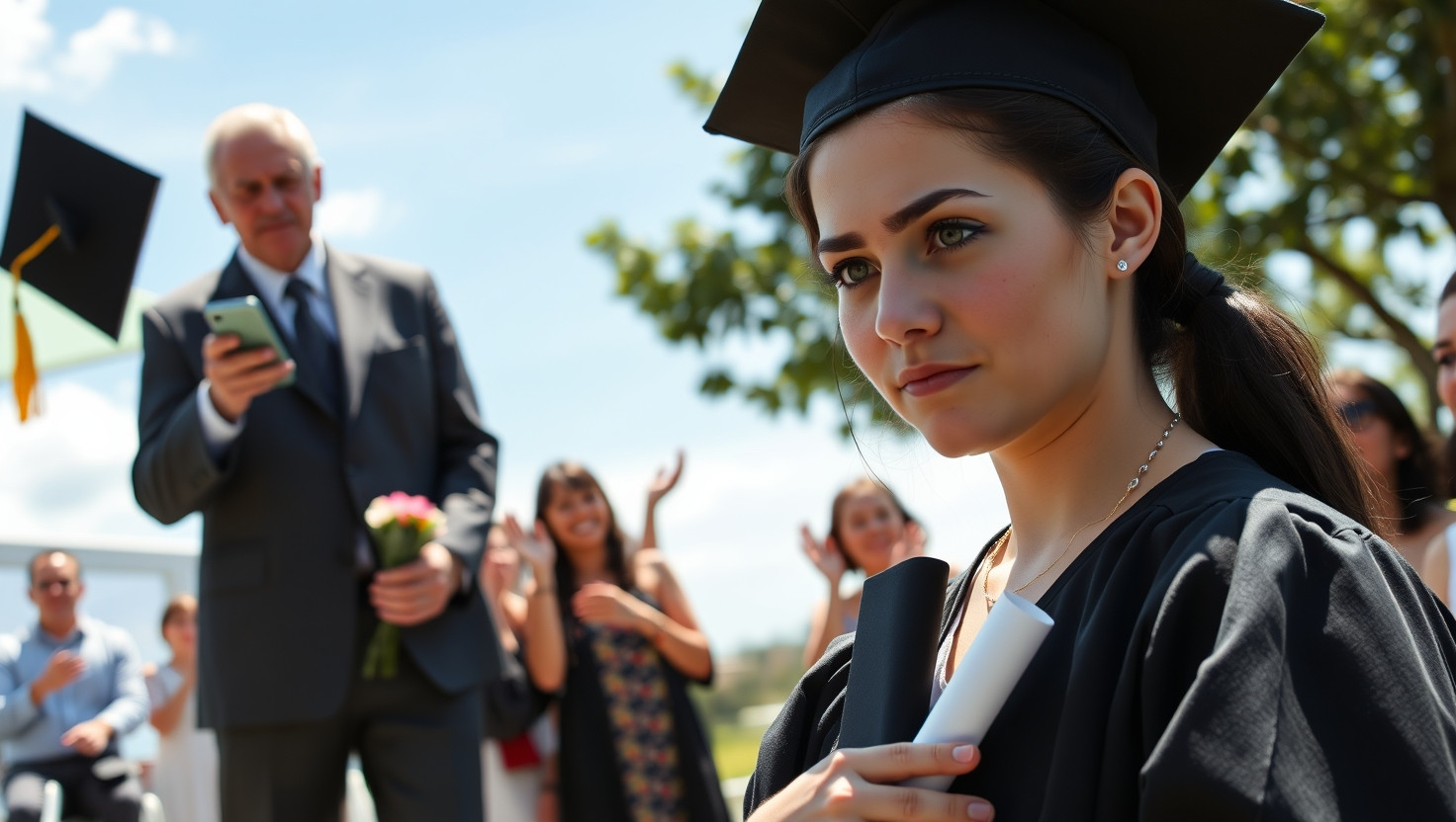 Excluding Father from Graduation: AITA for Prioritizing My Feelings?