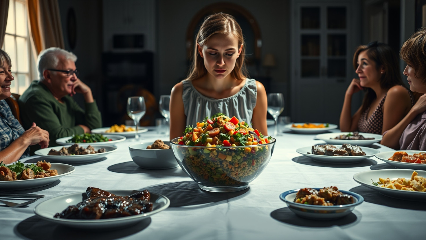 Should I Boycott Family Dinners Over Disrespect for My Vegan Lifestyle?