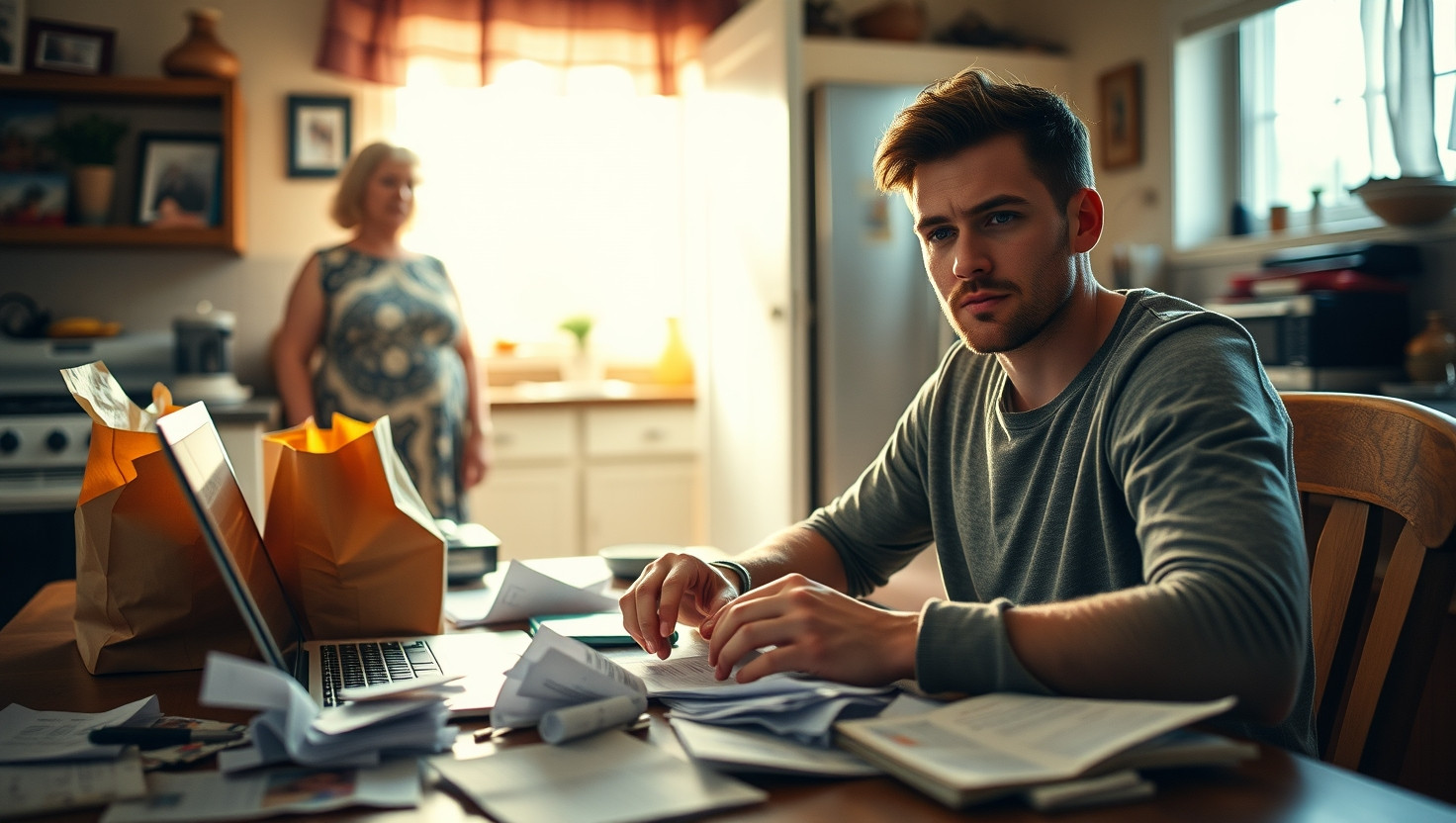 Struggling with family expectations: Balancing financial support after moving back home