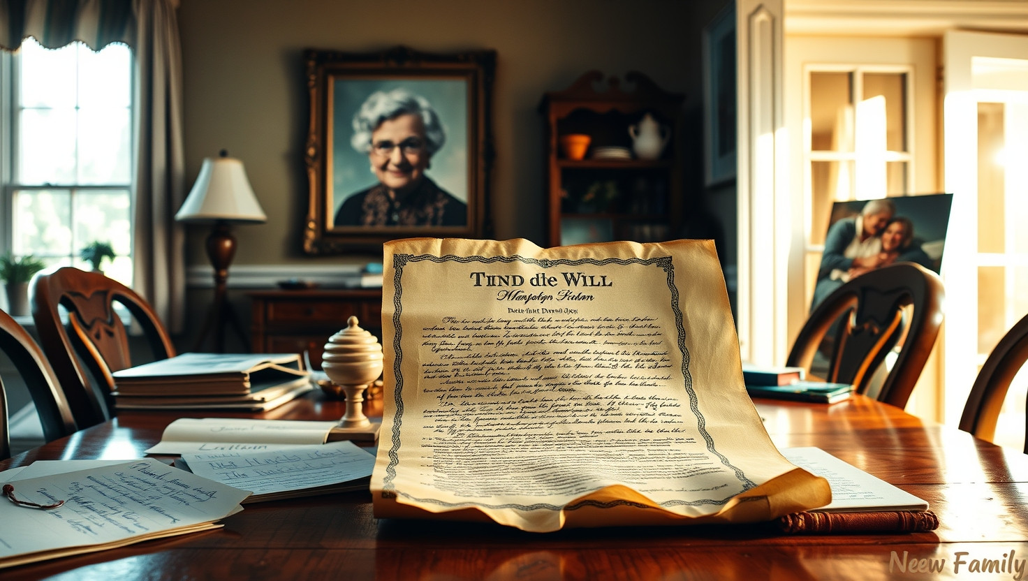 Family Discovers Hidden Will, Sparks Inheritance Drama