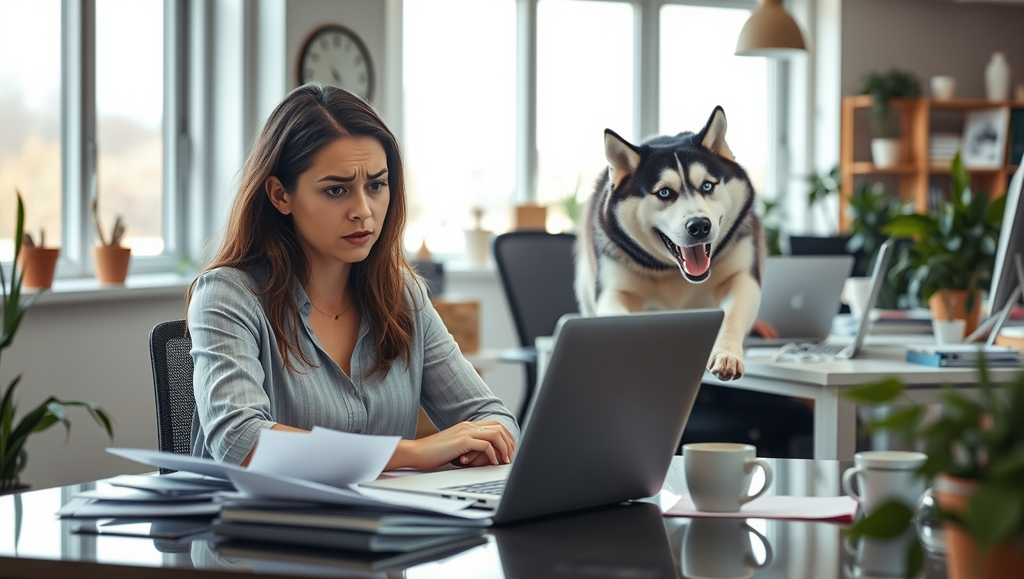 Dealing with Disruptive Dog at Pet-Friendly Office: AITA for Setting Boundaries?