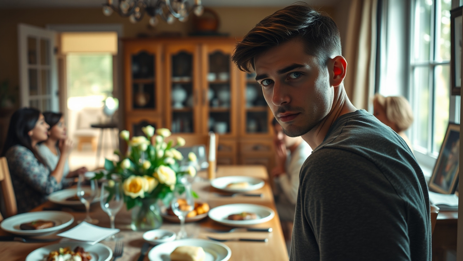 Struggling Adult Son Questions Attending Family Dinners: Would I Be the A**hole for Saying No?