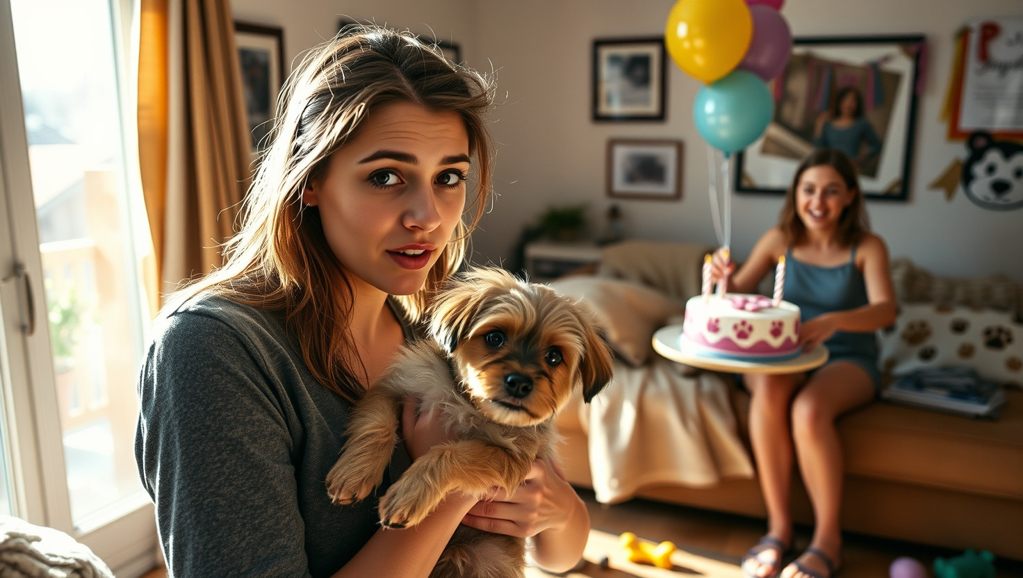 Friend Adopts Rescued Dog Without Knowing It Was Mine