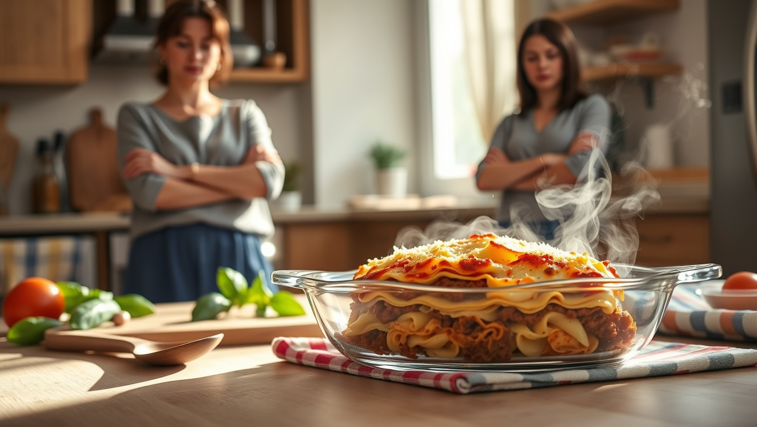 Family Drama Unfolds Over Secret Lasagna Recipe