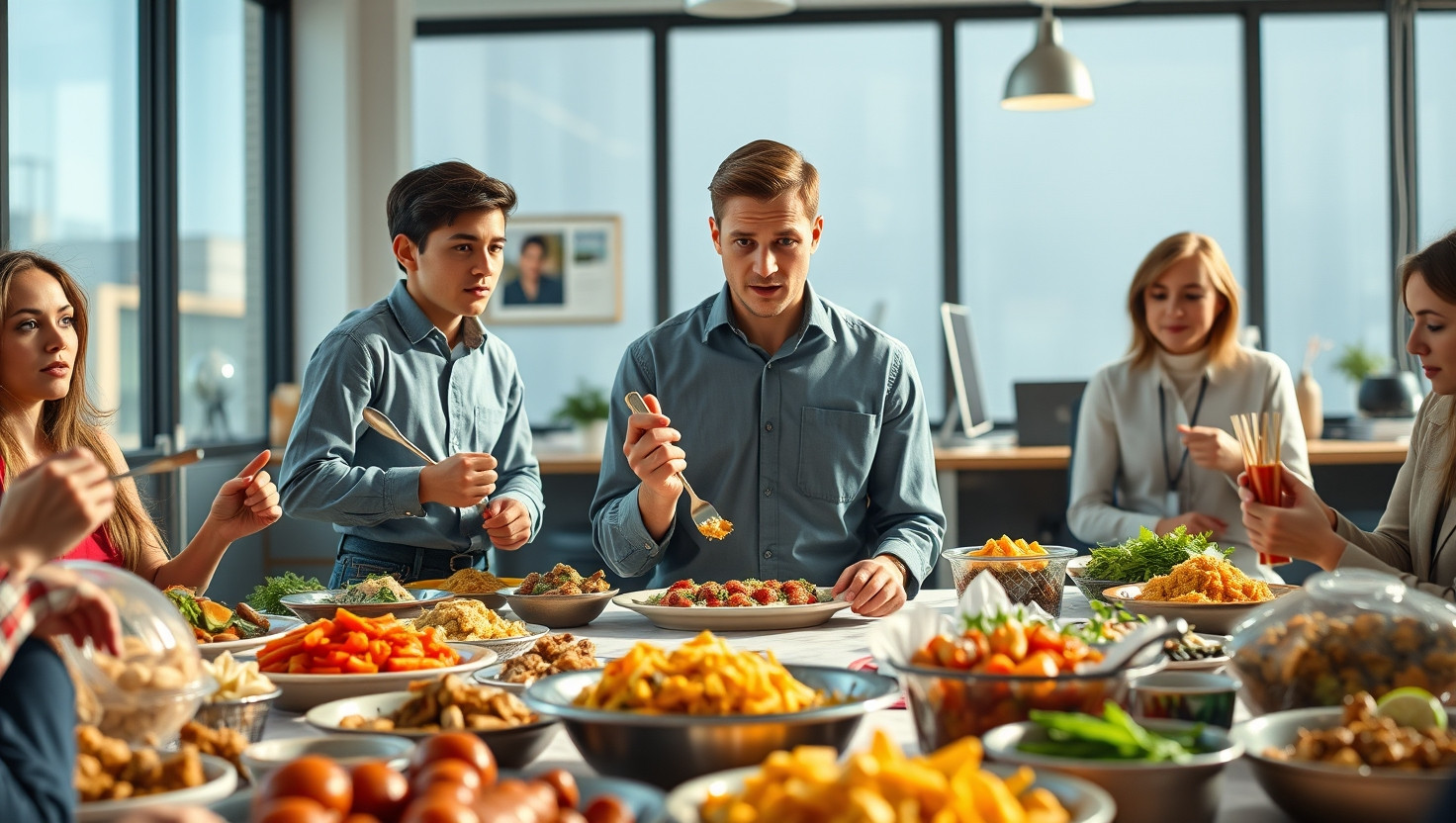 Coworker steals my lunch, am I wrong for not sharing moms potluck dish at work?
