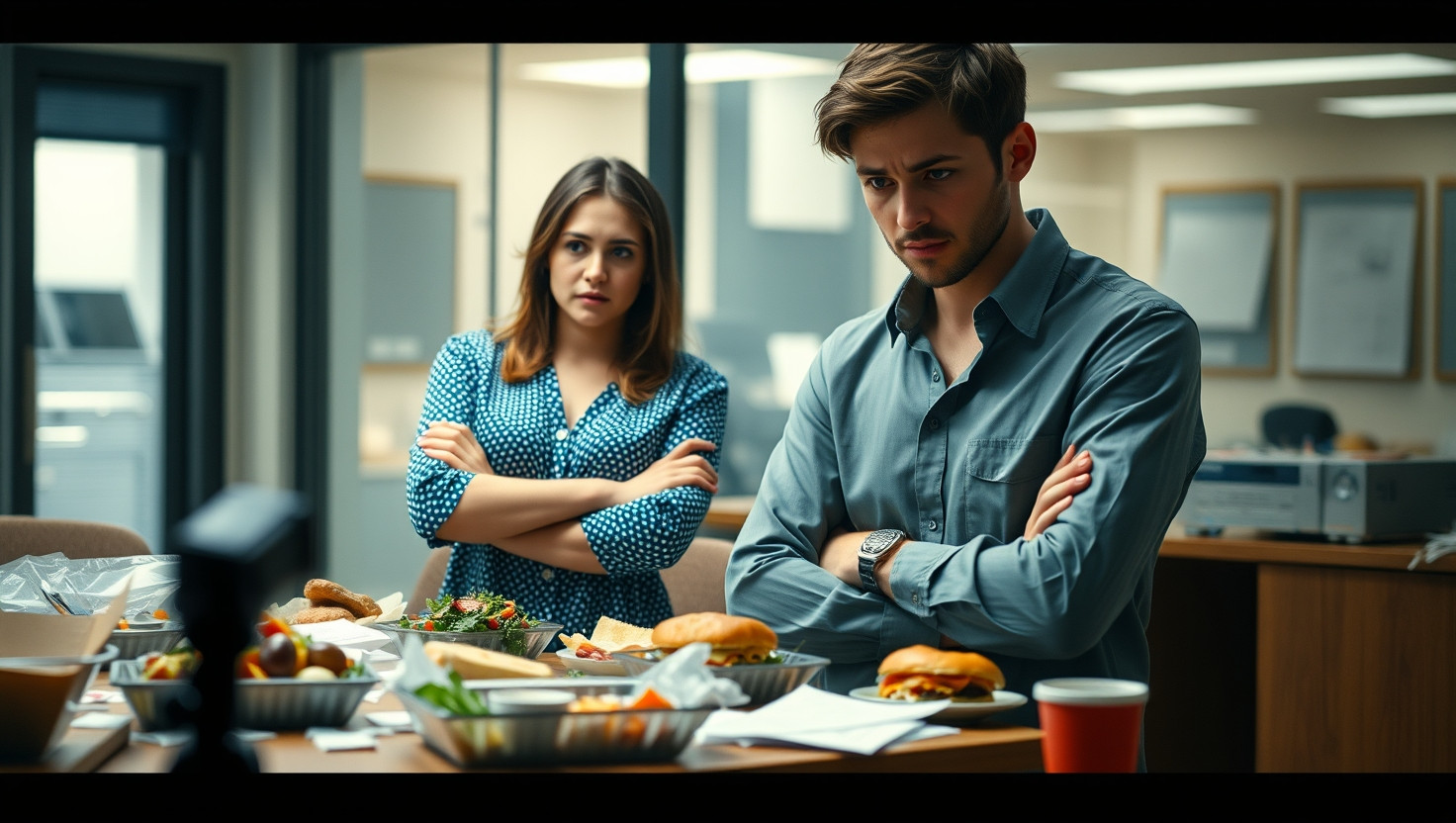 Caught on Camera: Coworker Stealing Lunch Reveals Heartbreaking Secret