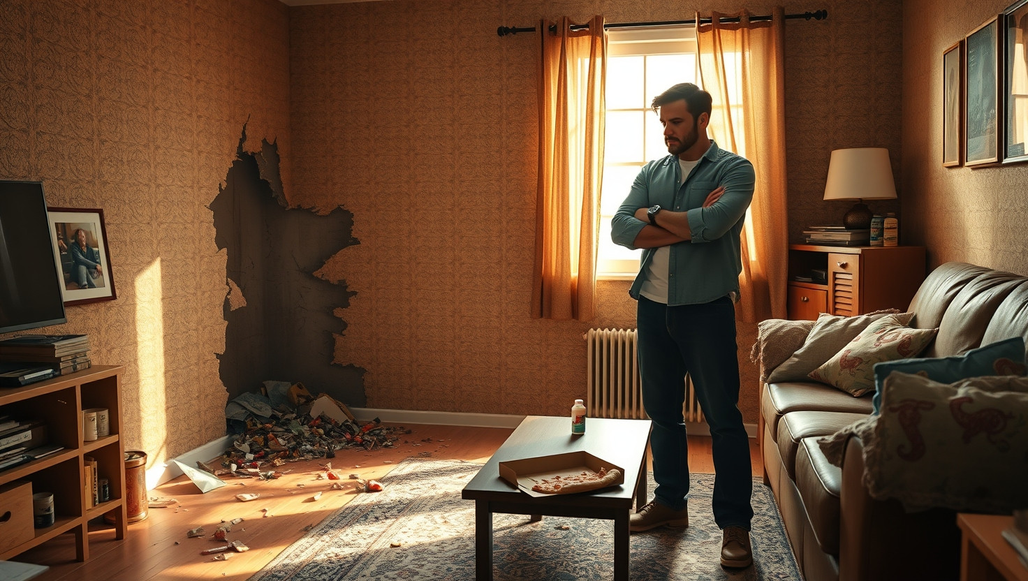 Friend Sends Bill for Wall Repair After Refusing Payment: AITA for Accidental Hole Caused by Sneezing Fit?