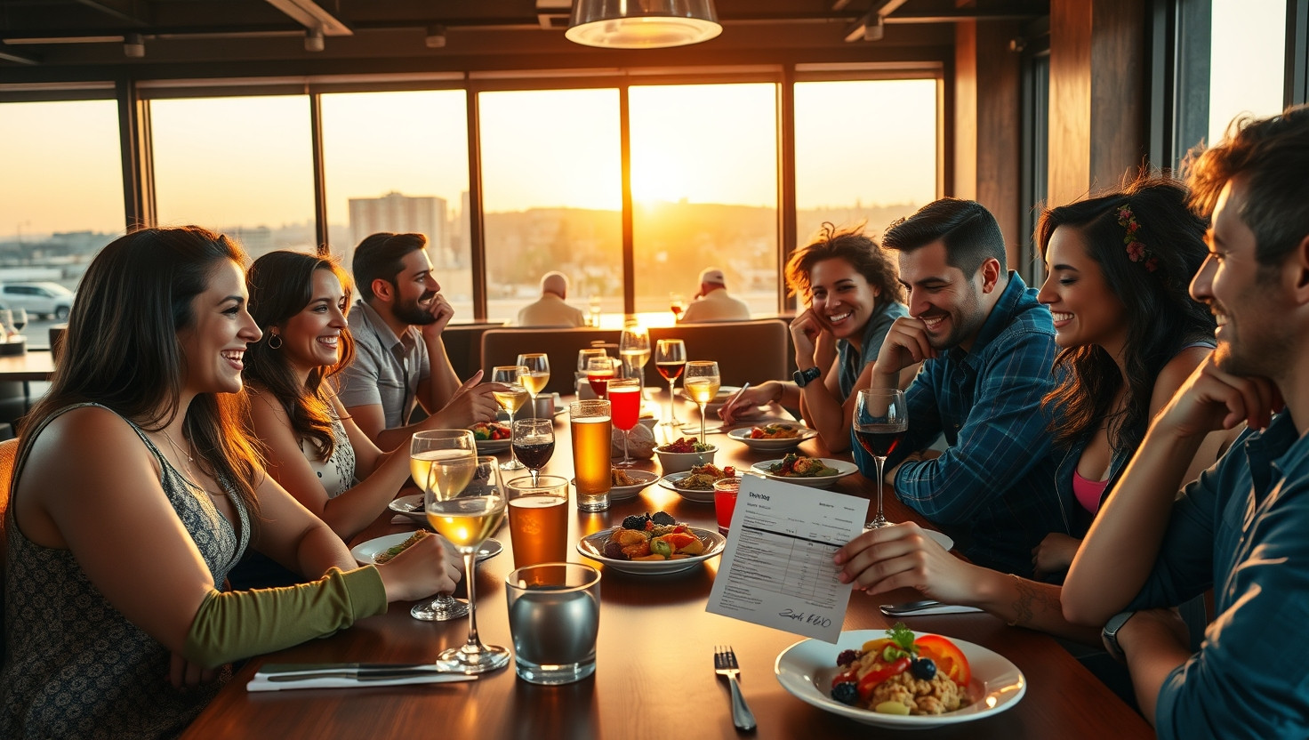 AITA for tipping generously on a night out and asking friends to cover extra expenses?