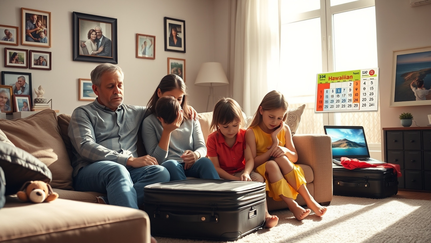 Choosing Family Over Vacation: AITA for Prioritizing Parents Visit?