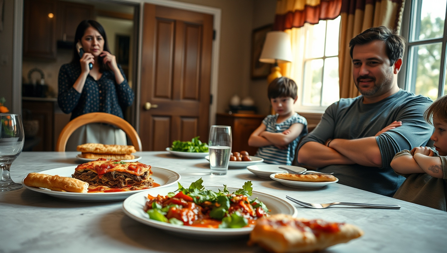 Am I the Jerk for Changing Family Dinner Plans Last Minute?