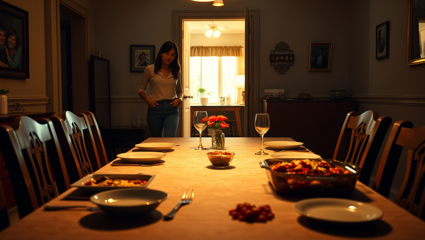 Sister Arrives Late to Family Dinner, Should She Pay for New Meal?
