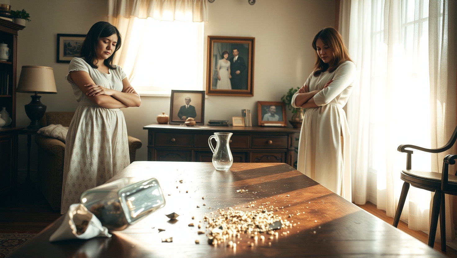 Family Feud: Should I Split Repair Costs With Sister for Broken Heirloom?