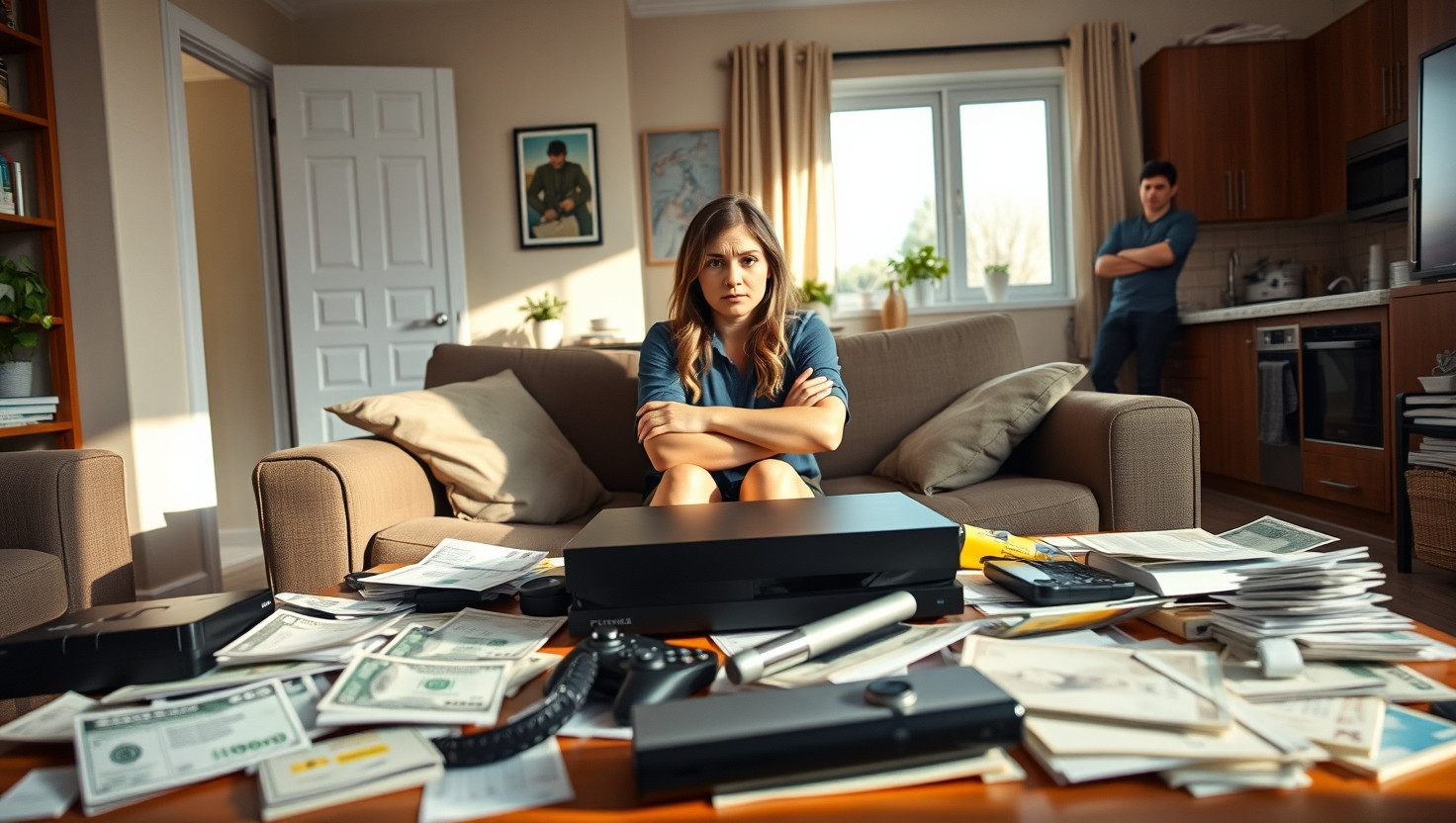 Roommate Dilemma: Splitting Rent Fairly with Overspending Roommate