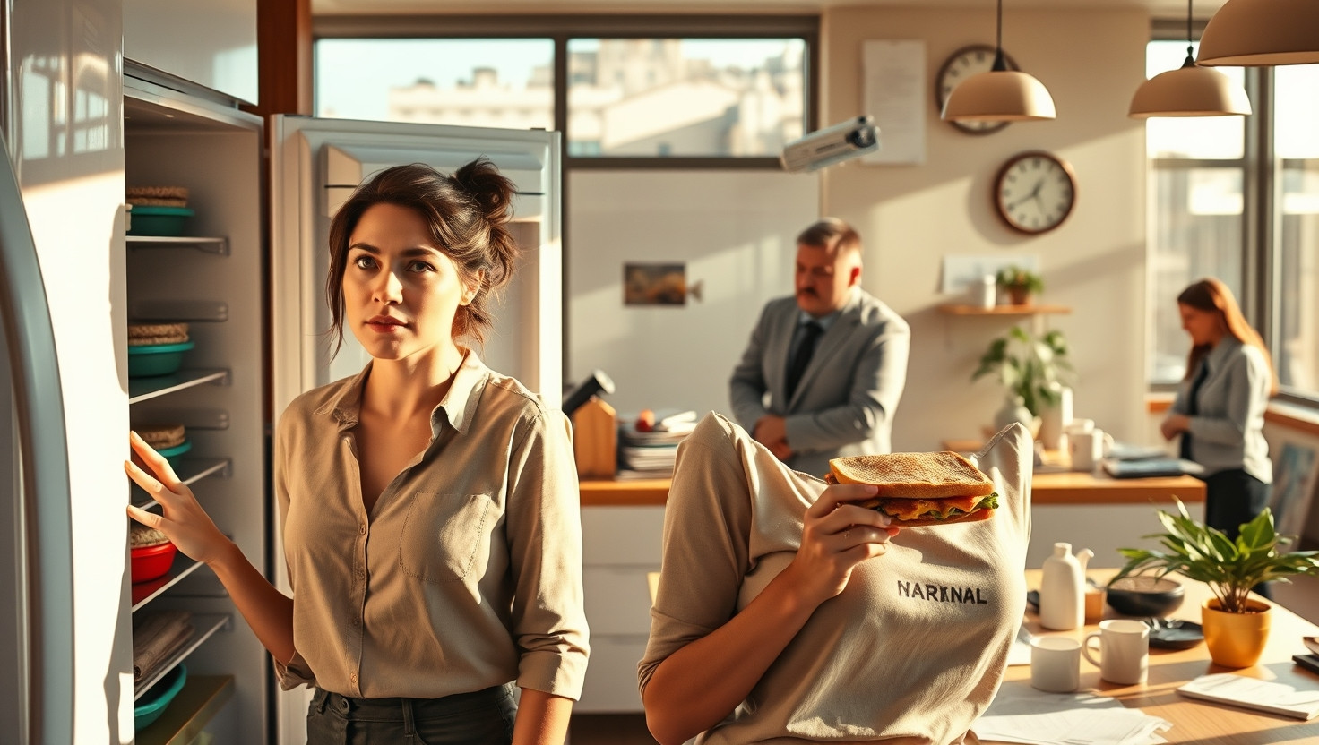 Caught on Camera: Confronting Coworker for Stealing My Lunch - WIBTA?