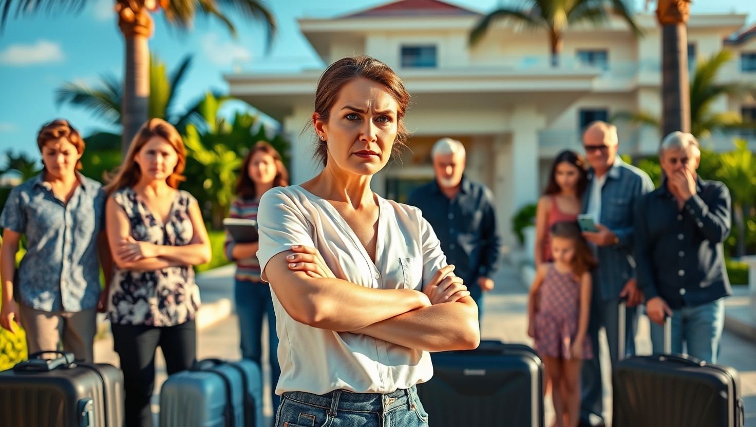 Debating Who Should Cover Emergency Hotel Stay Costs on Family Vacation