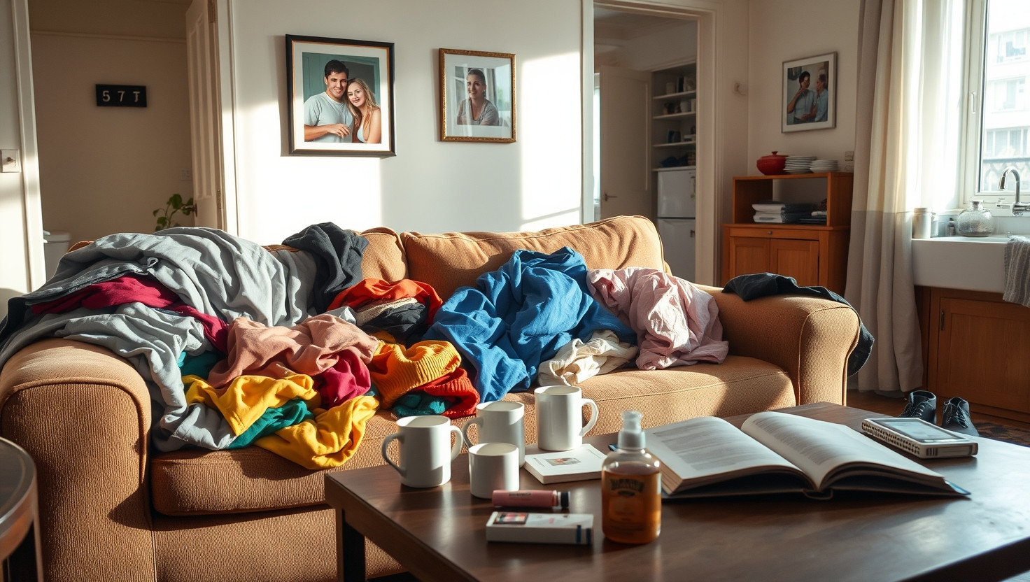 Roommates Girlfriend Takes Over Our Apartment: AITA for Refusing to Clean Up After Her?