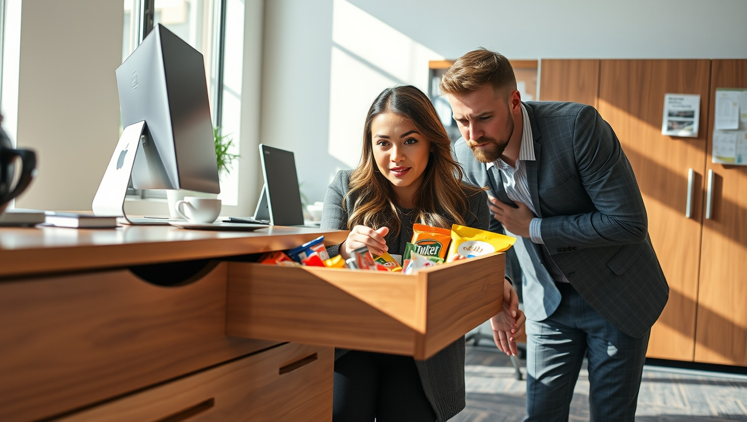 Protecting My Snack Stash: Am I Wrong for Refusing to Share with a New Coworker?