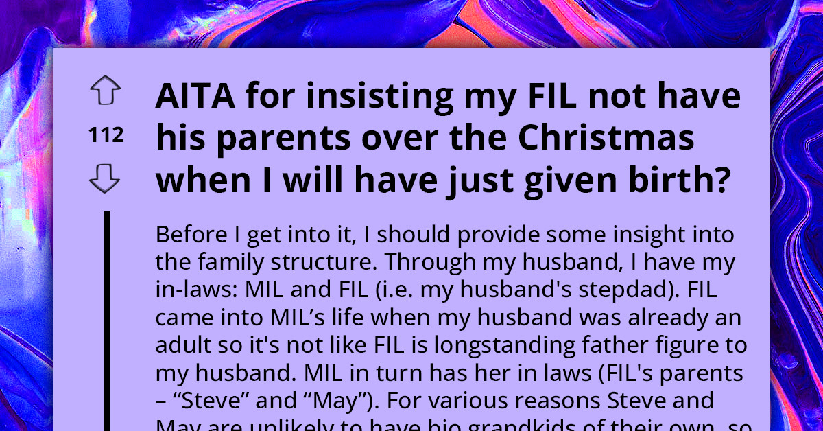 Conflict Brews As Mom-To-Be Excludes FIL’s Parents From Christmas Festivities To Uphold Strict No-Visitor Policy For Newborn