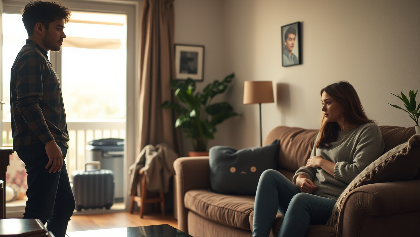 AITA for Refusing Roommates Partner to Stay Over Due to Housing Stress?