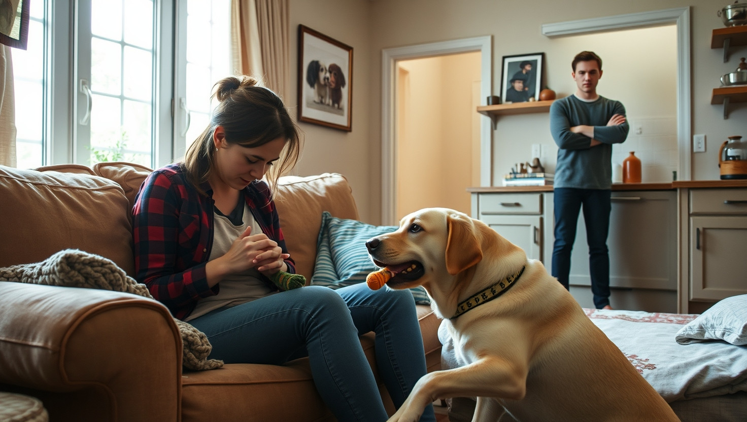 Dealing with Partners Unruly Dog: A Tale of Training and Tension