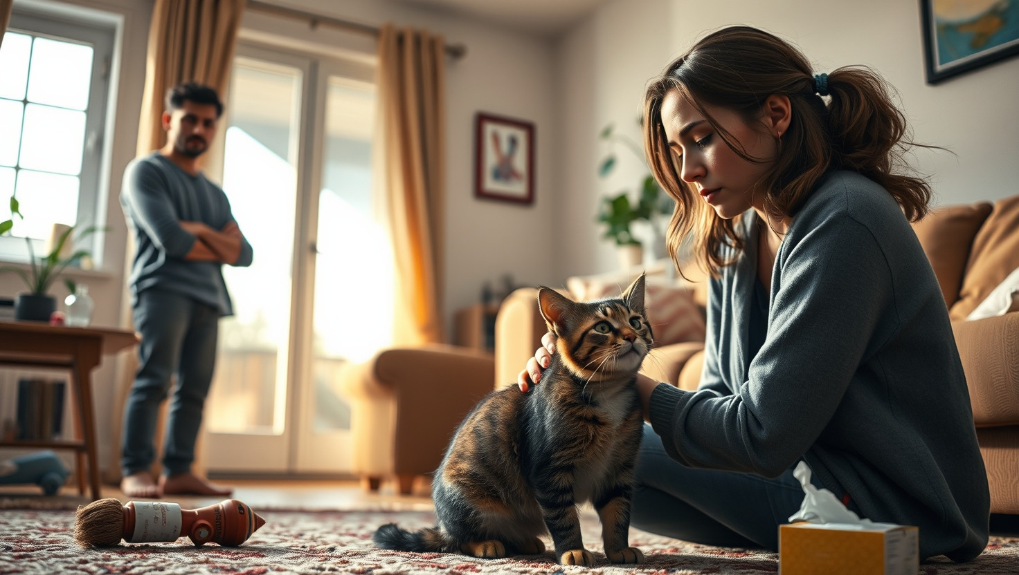 Am I Wrong for Adopting a Stray Cat Despite Partners Allergies and Vet Bill Worries?