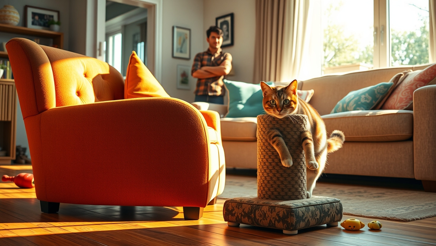 Roommates Cat Destroying My Furniture: Am I Wrong to Ask for Claw Trimming?