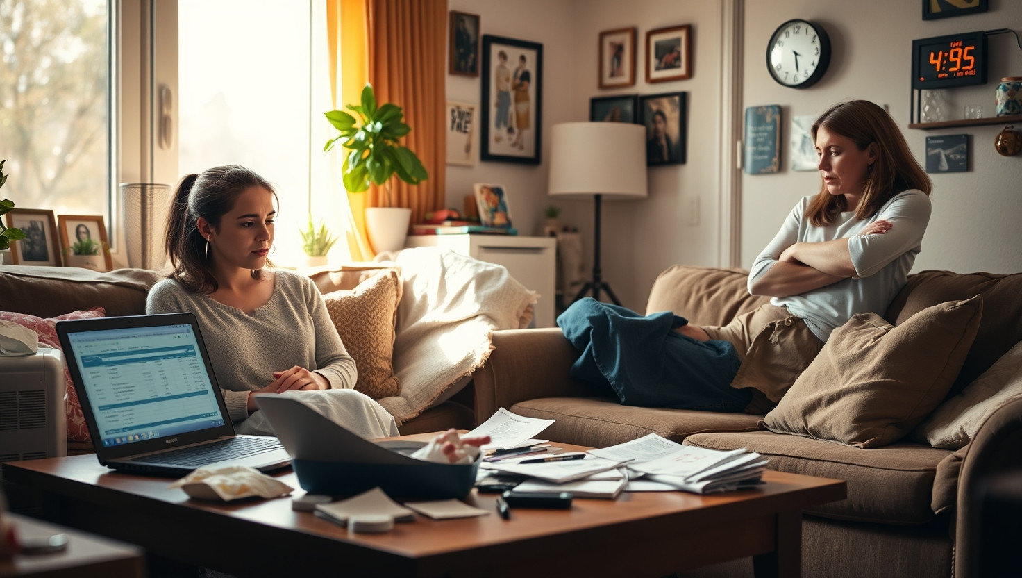 Should I Split Utility Bills Equally with My Struggling Roommate? AITA?