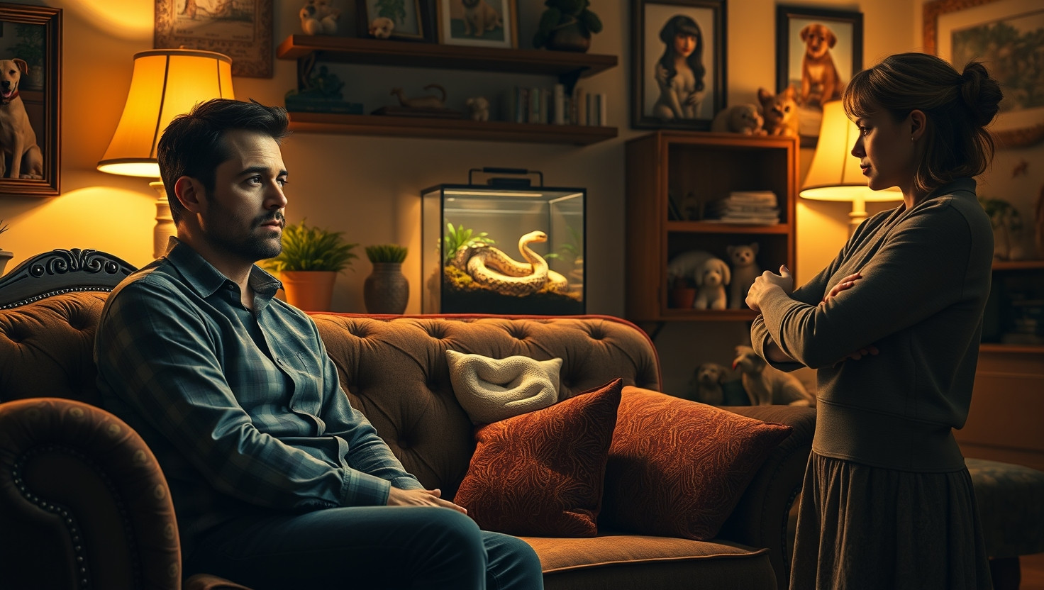 Ultimatum: Partner or Pet Snake - AITA for Asking my Partner to Choose?