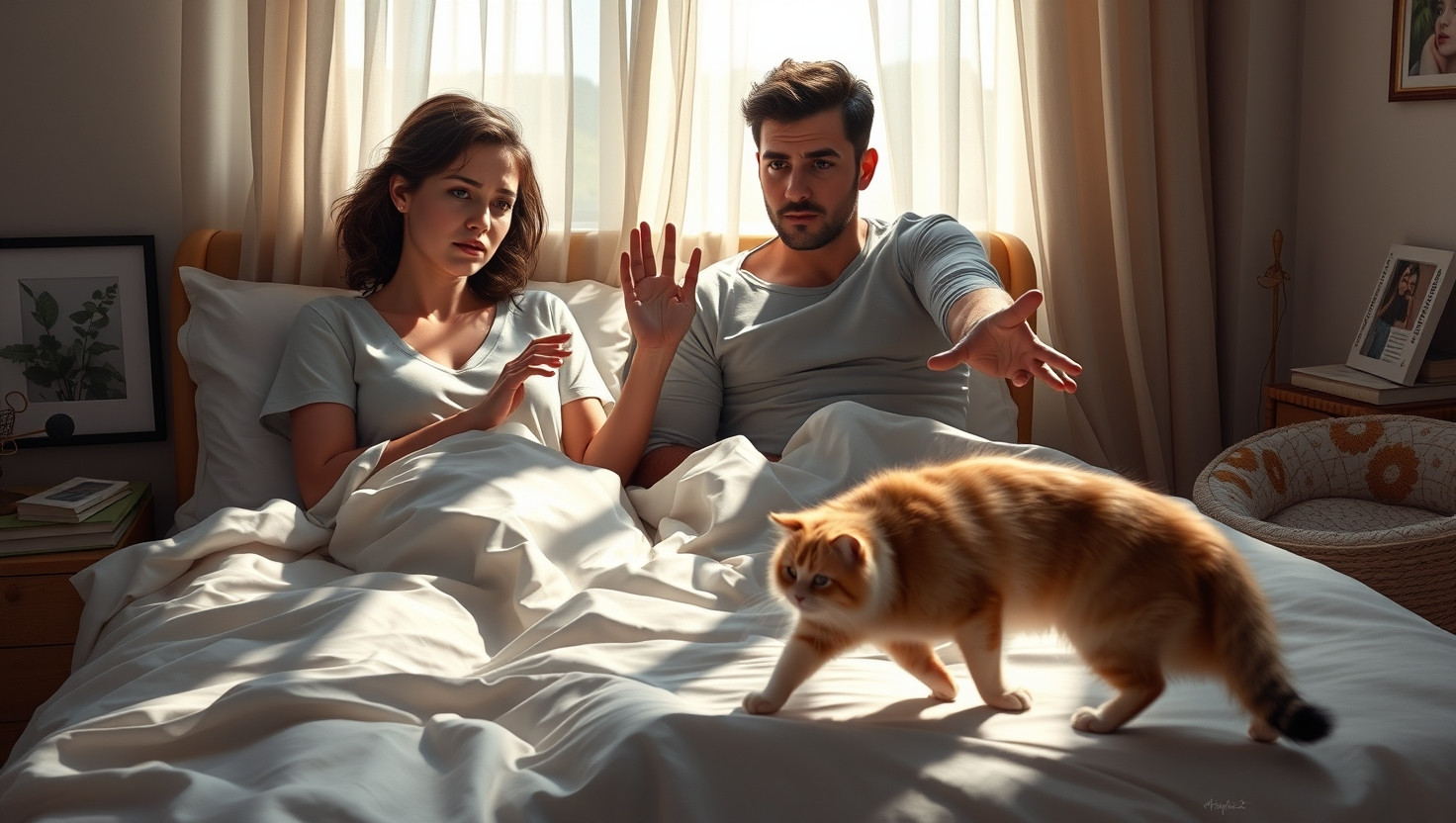 Dealing with Cat Behavior: Should I Ban my Boyfriends Feline from our Bed?