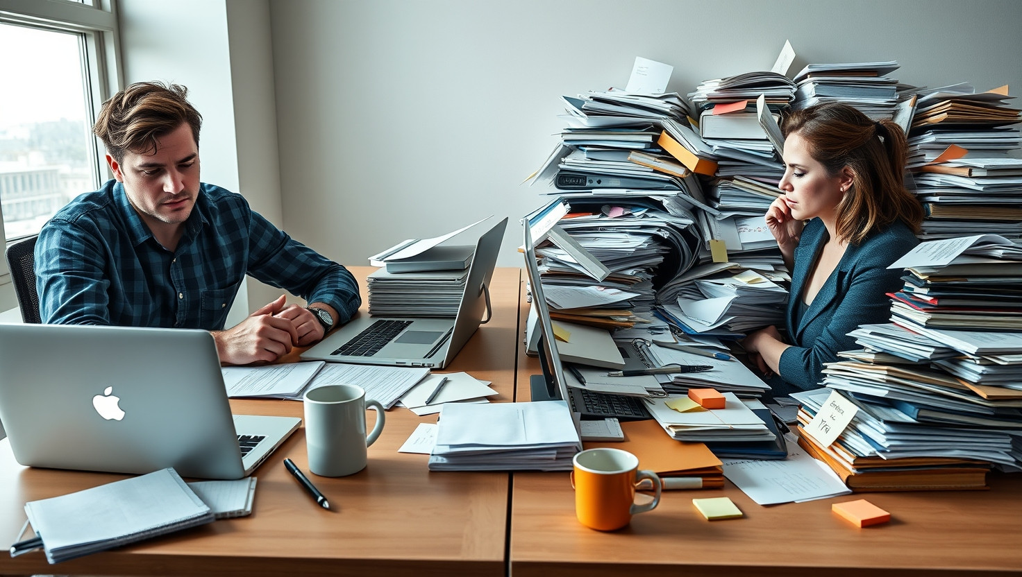 Dealing with a Messy Coworker: Is It Okay to Cut Off Workspace Access?