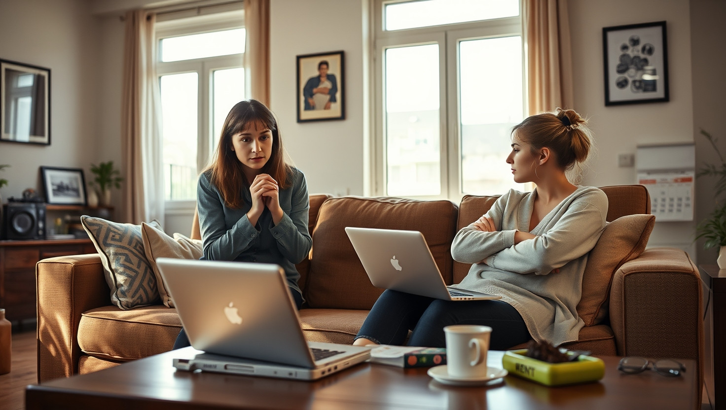 Dealing with Unfair Rent Split with Sister: AITA for Confronting Her?