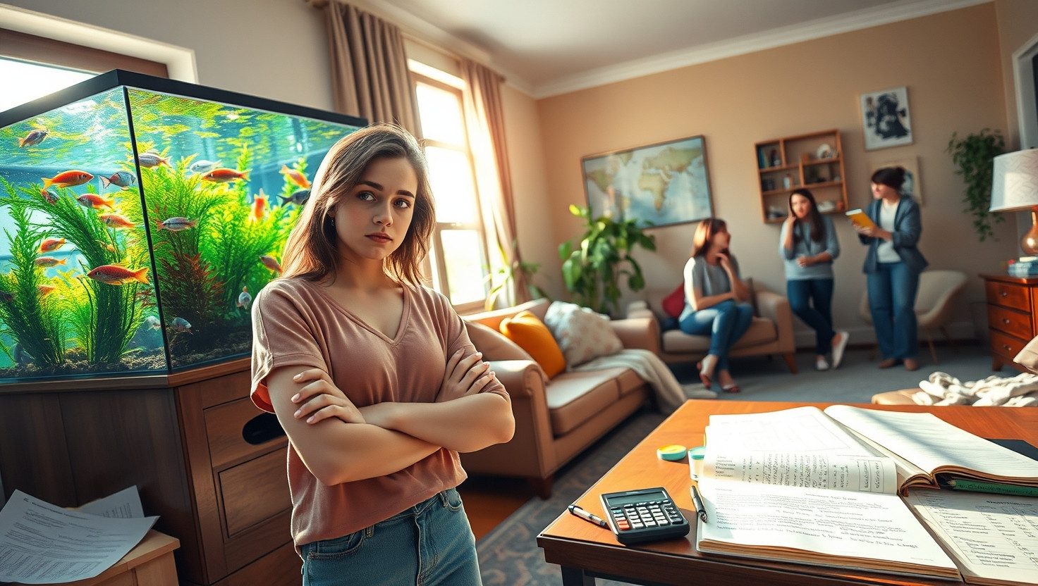 Charging Roommates Pet Rent for Unauthorized Fish Tank - A Fair Compromise or Overstepping Boundaries?