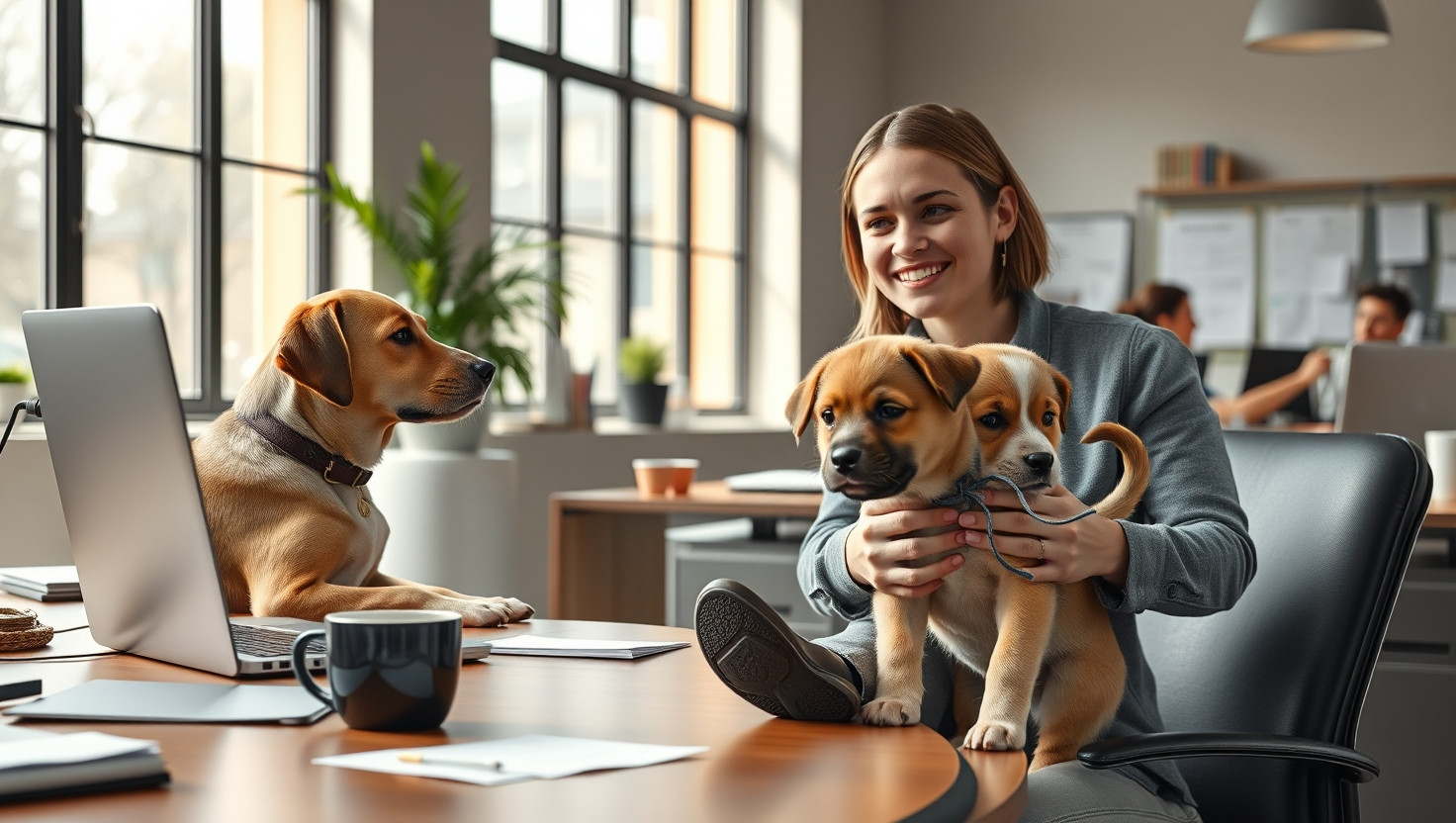 Enforcing Office Dog Rules: AITA for Addressing Coworkers Untrained Puppy at Work?