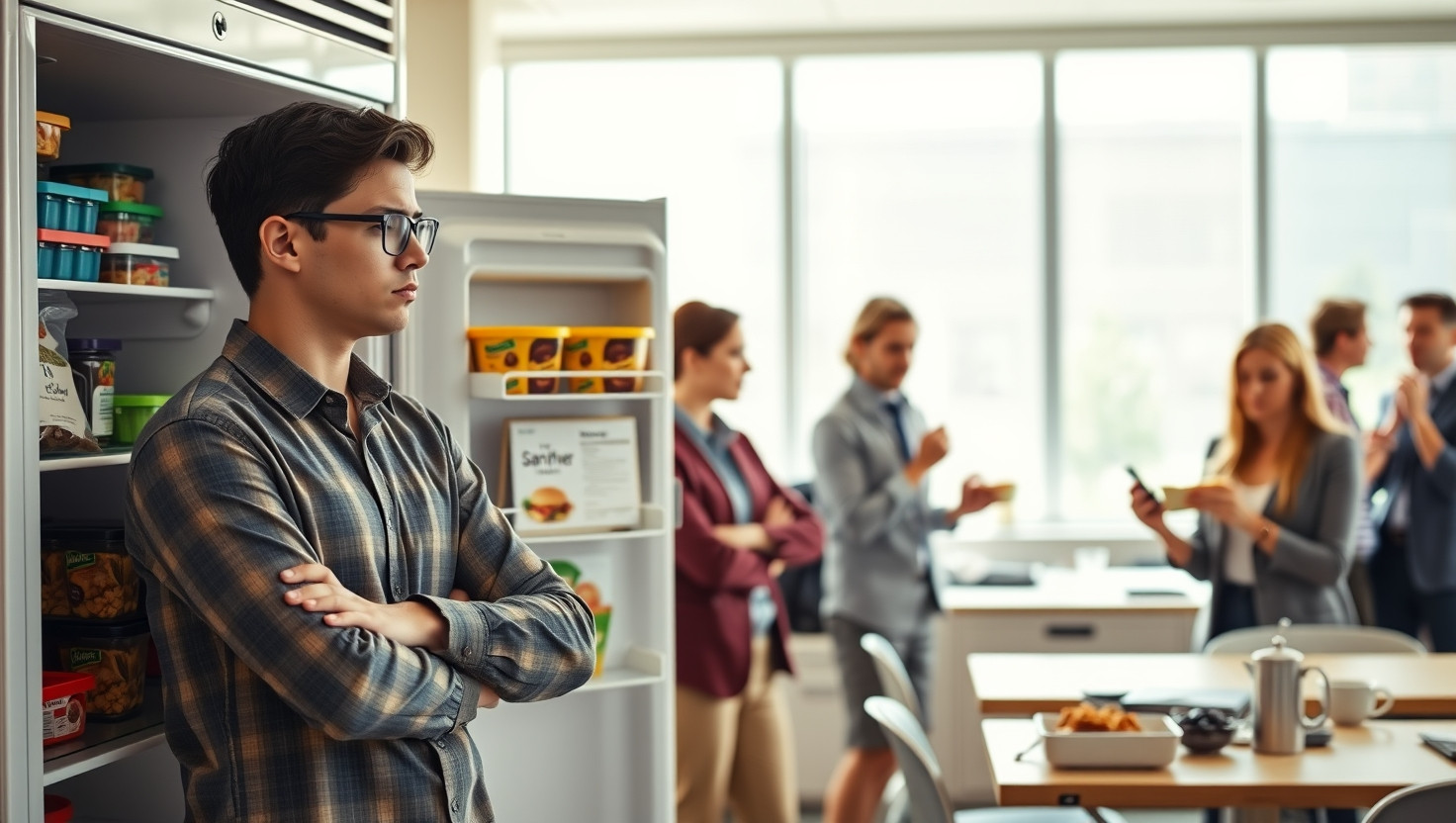 Caught! The Office Lunch Thief Exposed - AITA for Labeling My Food?
