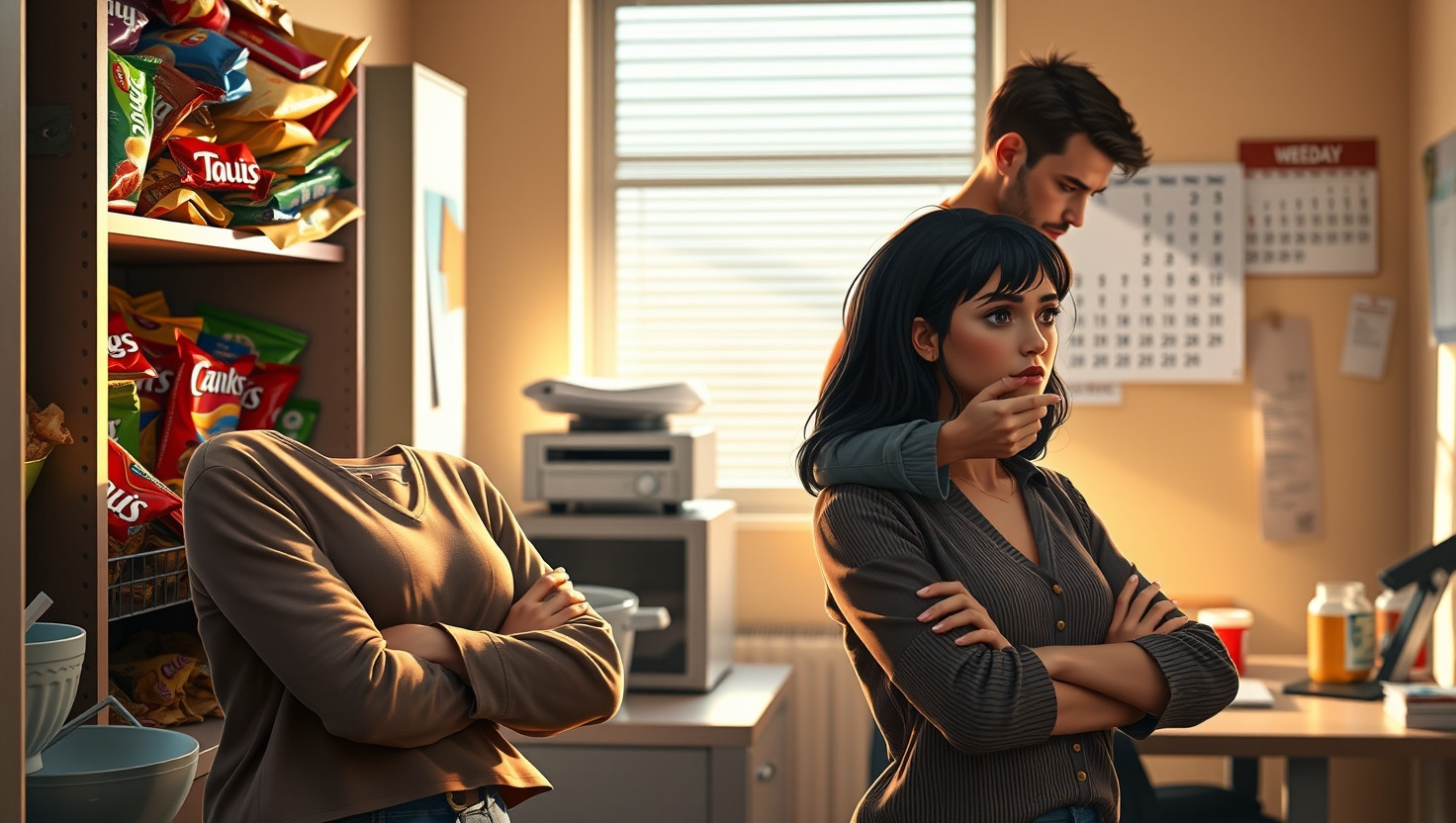 Coworkers Excessive Snacking Depletes Office Supplies - AITA?