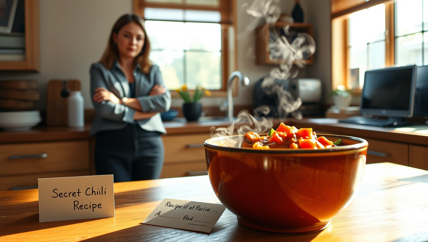 Should I Share My Coworkers Secret Chili Recipe with Our New Boss?